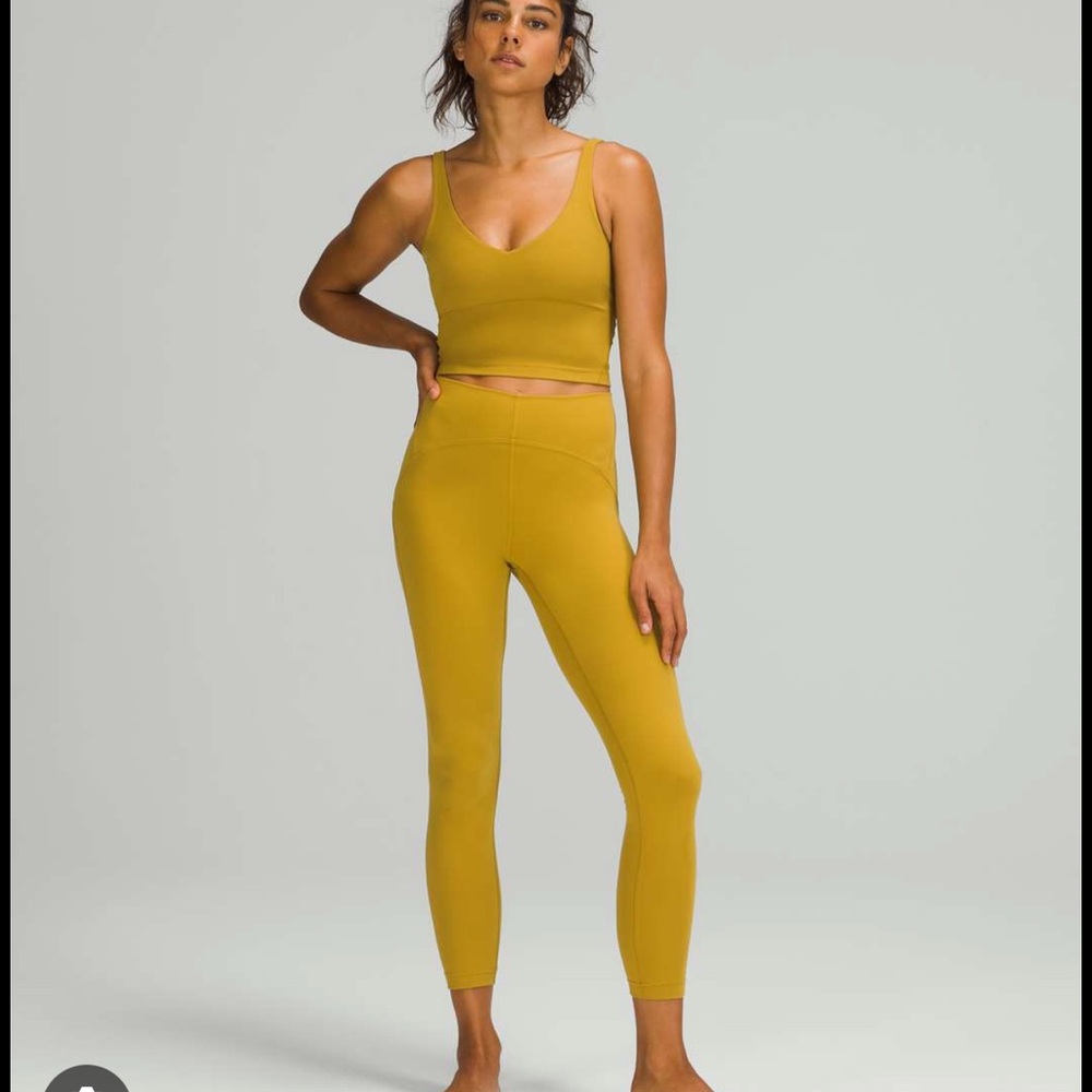 Lululemon Instill HR 25’ Auric Gold